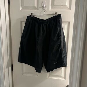 Nike Men's Black Athletic Shorts challenger running
